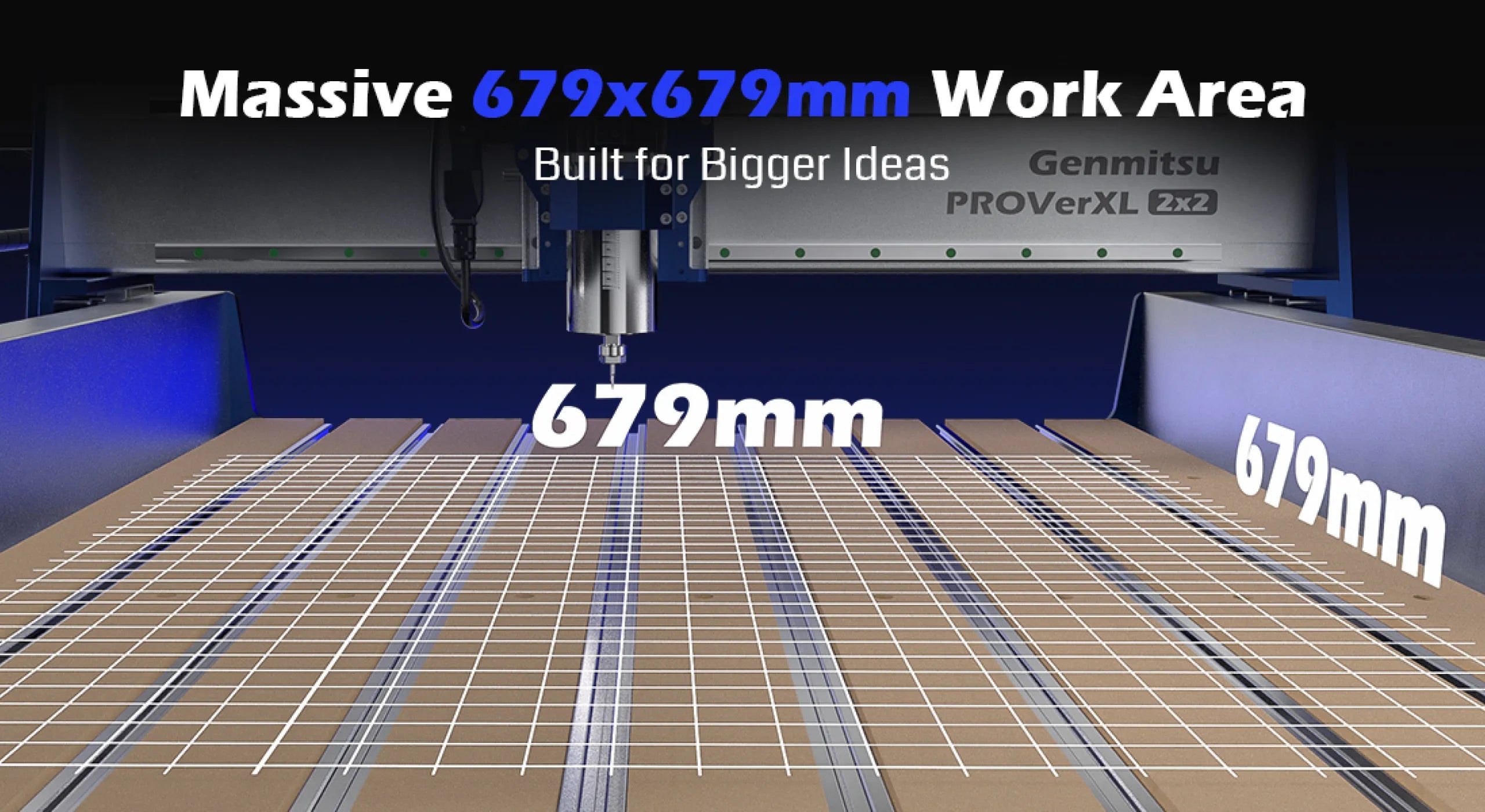 Genmitsu 2x2 CNC Machine | SainSmart