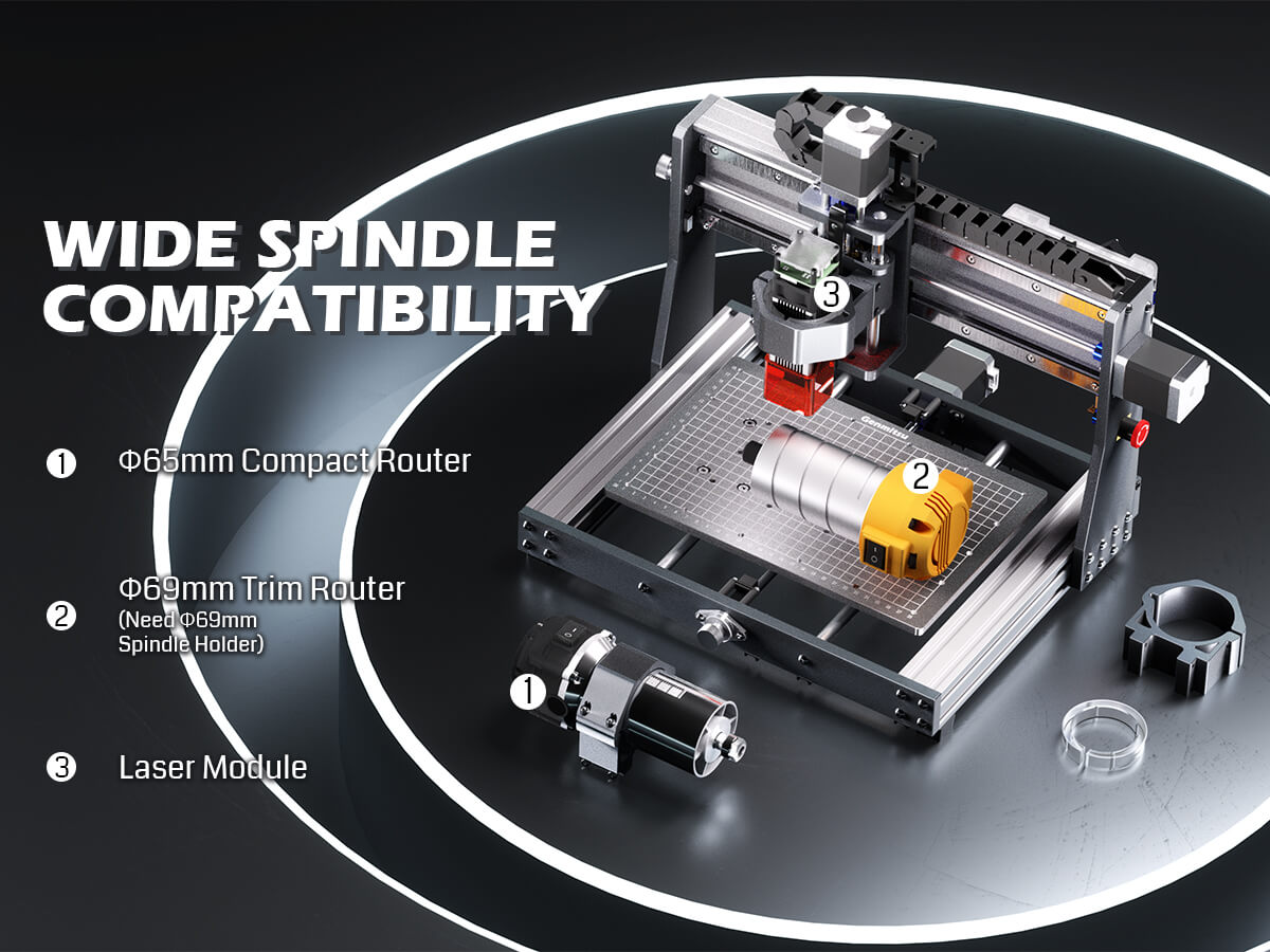Solid all-metal construction, the 3020-PRO Ultra router