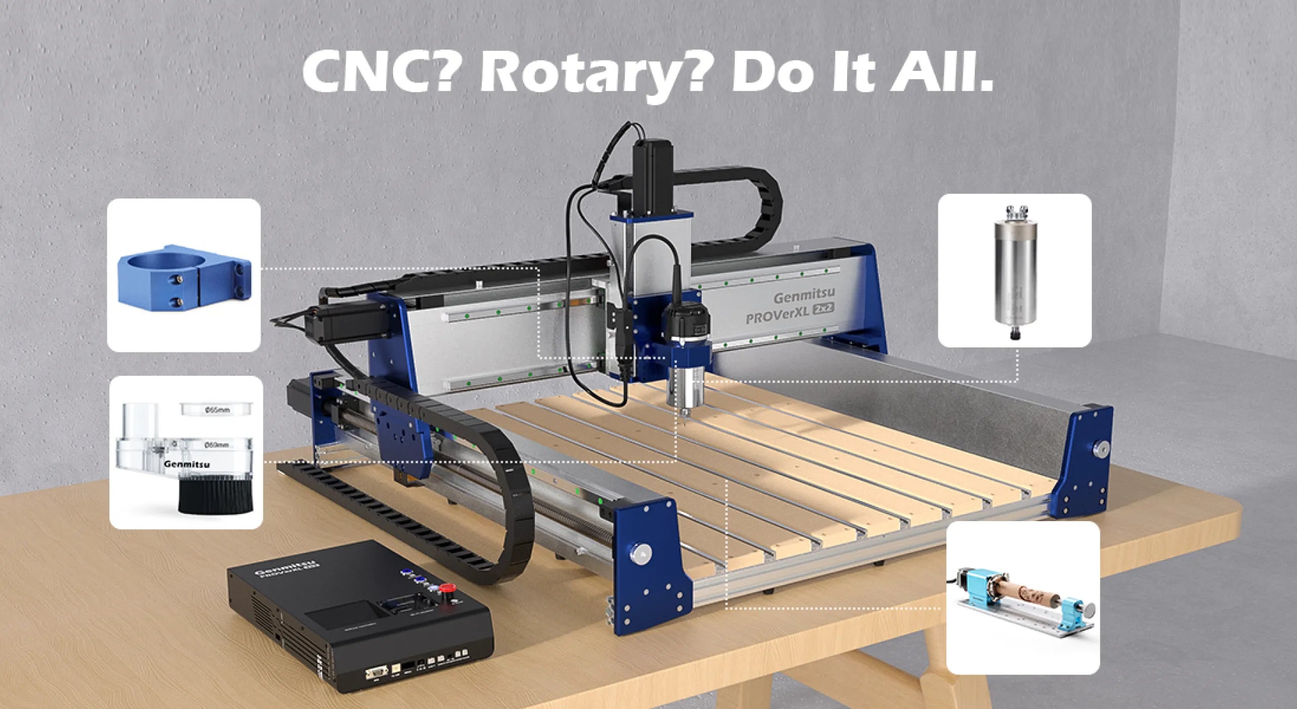 Genmitsu 2x2 CNC Machine | SainSmart