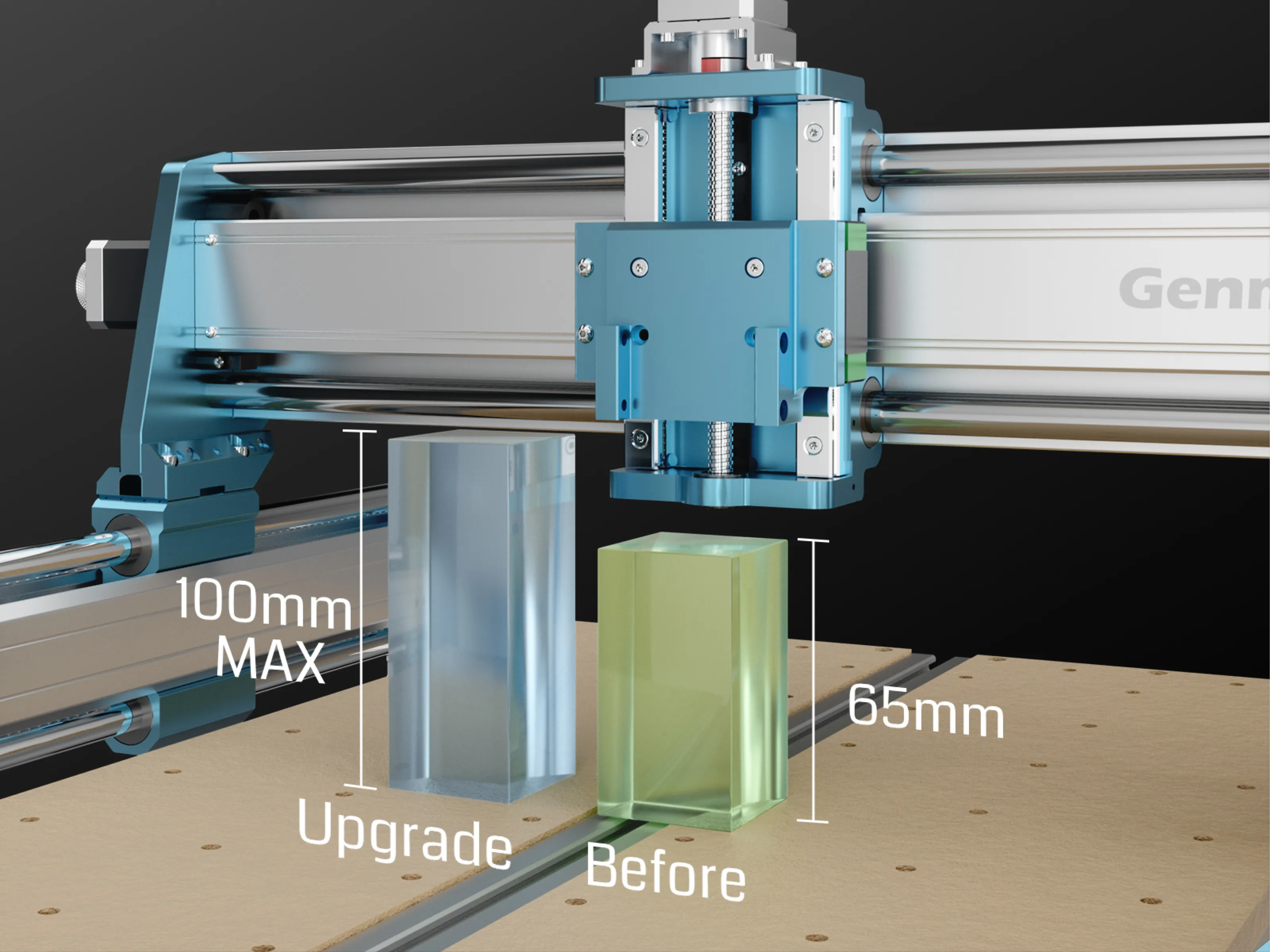 4040-PRO MAX Router Machine, Enhanced XZ Axis, Ultimate Crafting Power
